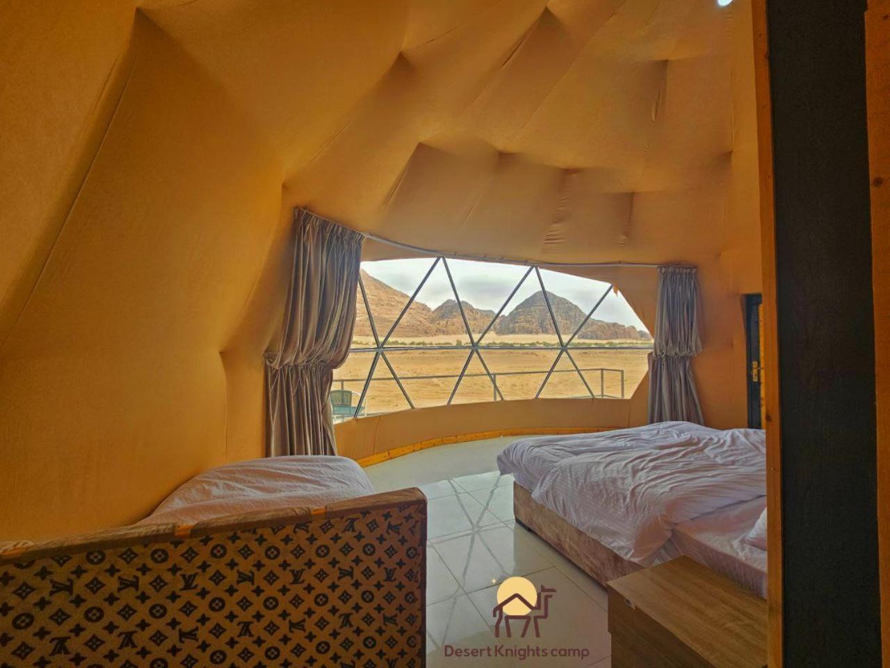 Hotel Desert Knights Camp Wadi Rum Exterior foto