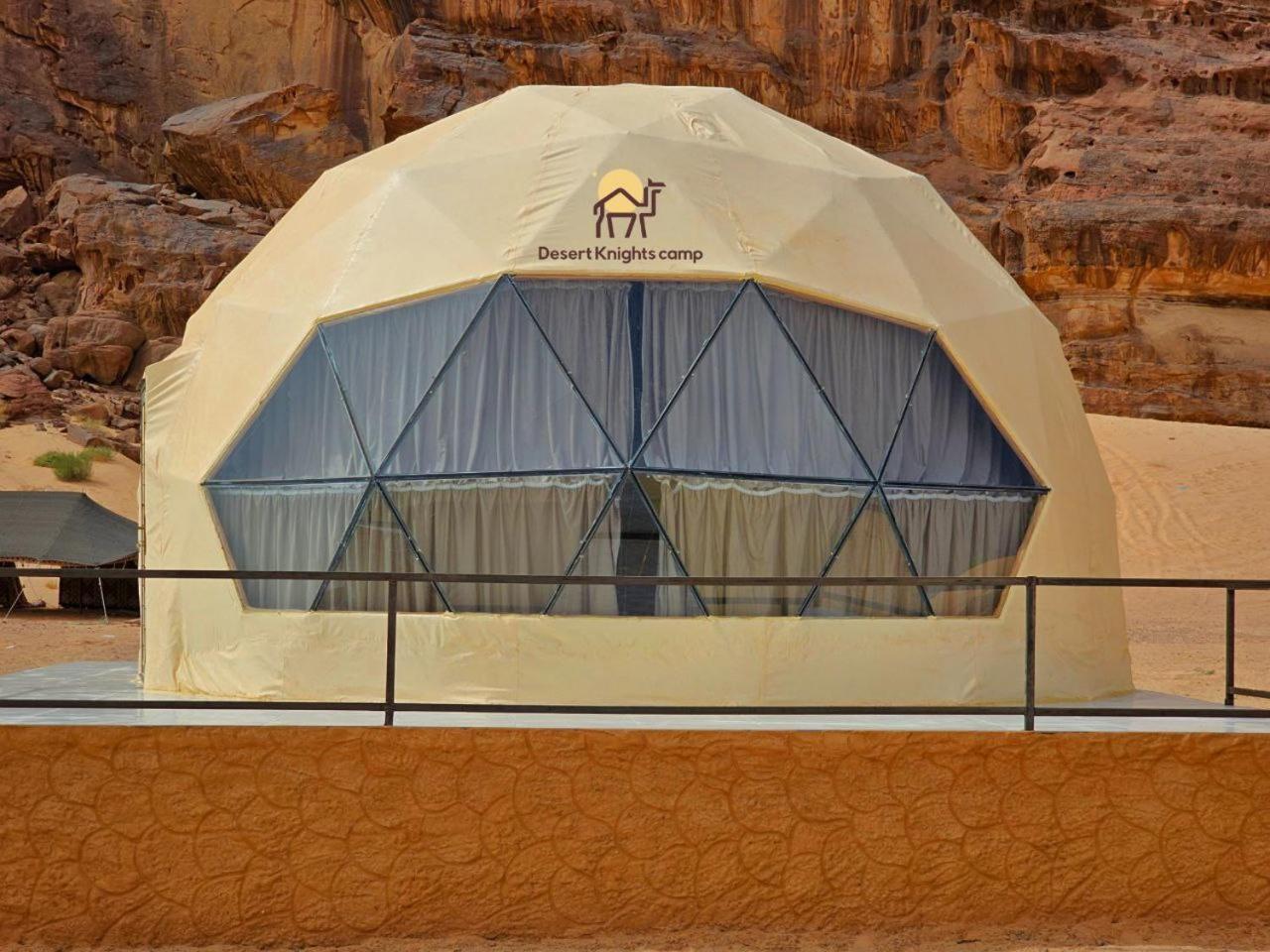 Hotel Desert Knights Camp Wadi Rum Exterior foto