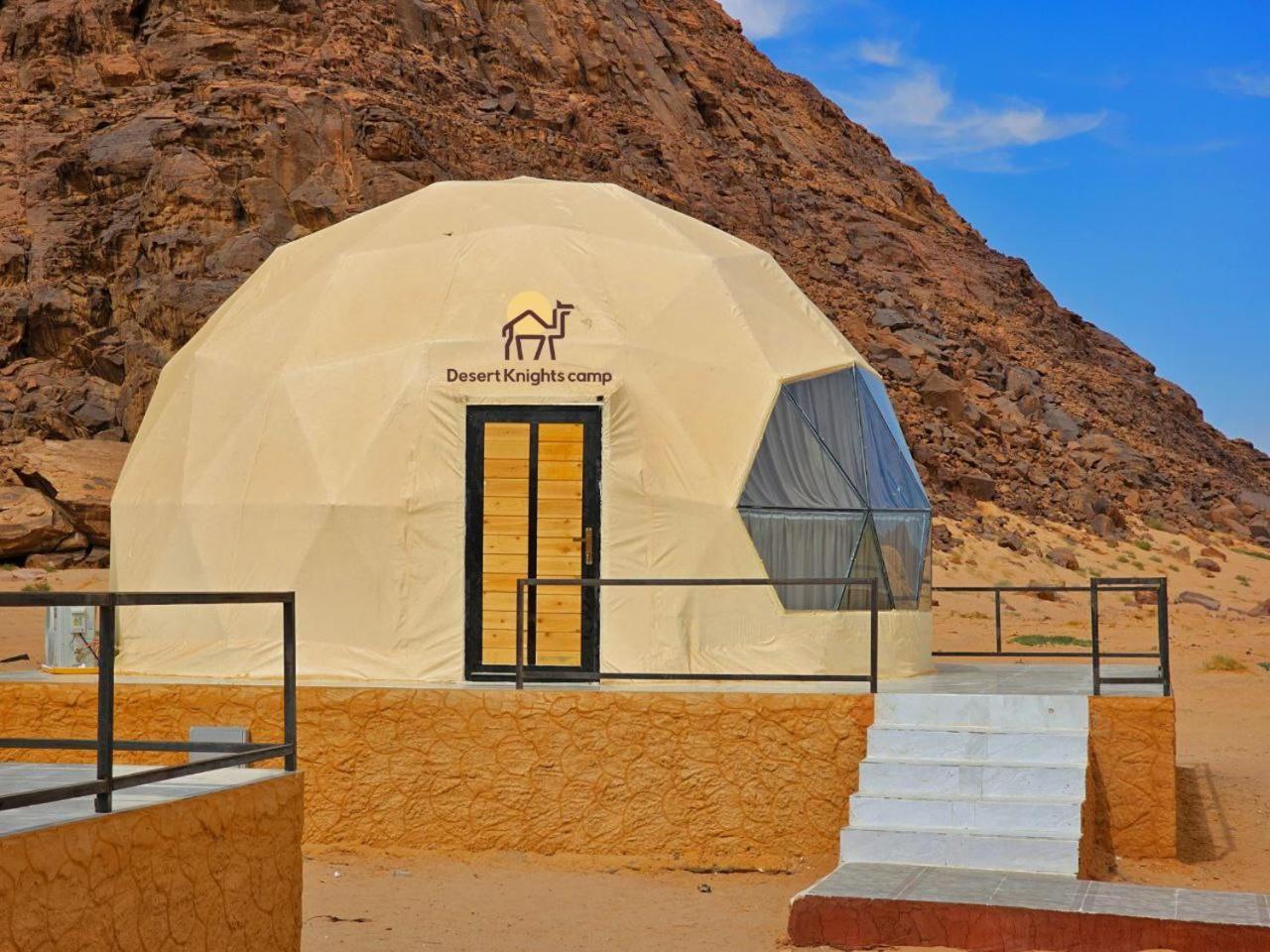 Hotel Desert Knights Camp Wadi Rum Exterior foto