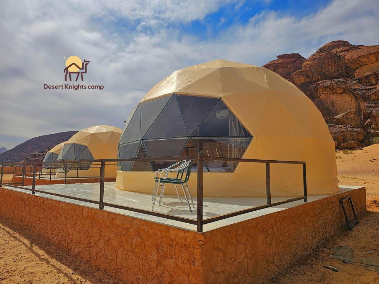 Hotel Desert Knights Camp Wadi Rum Exterior foto